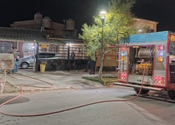 Plaza Huincul: hubo un principio de incendio en un auto