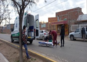 Está con pronóstico reservado el motociclista que tuvo el incidente vial en Plaza Huincul
