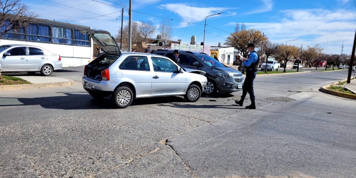 Cutral Co: hubo daños materiales después de un choque