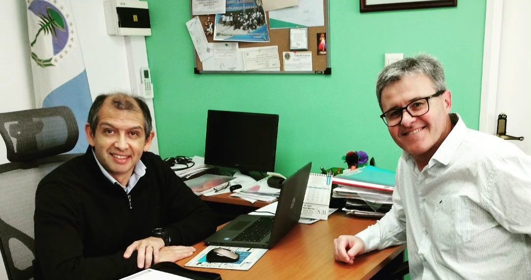 La transición en Plaza Huincul: Claudio Larraza y Gustavo Suárez comenzaron el proceso