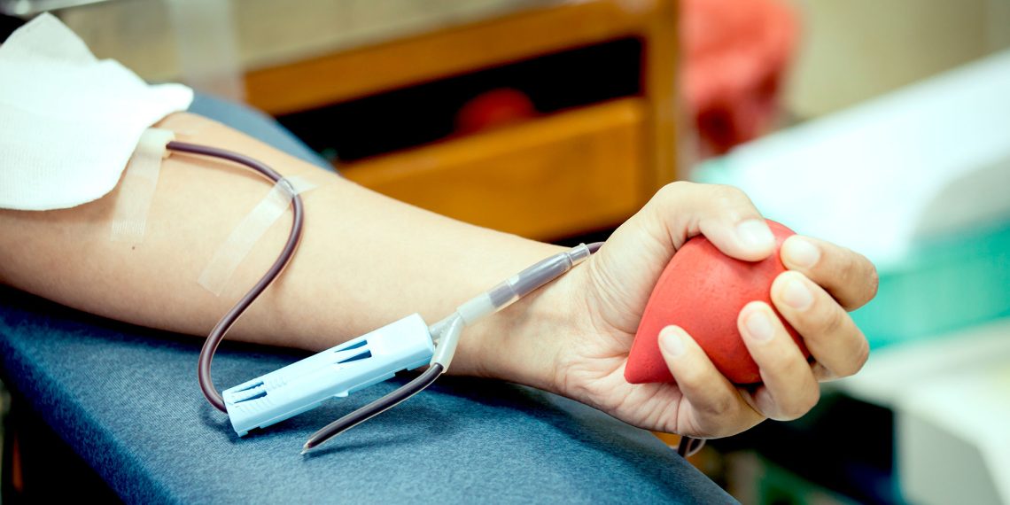 Campaña mensual de donación de sangre en el barrio Otaño