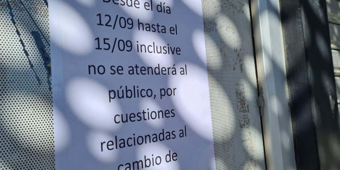 La municipalidad de Plaza Huincul está cerrada hasta el viernes