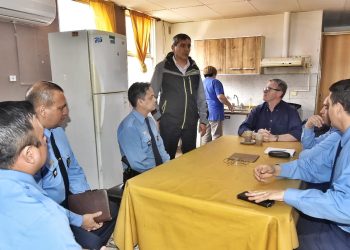 El Ejecutivo municipal de Plaza se reunió con la comisaría 6
