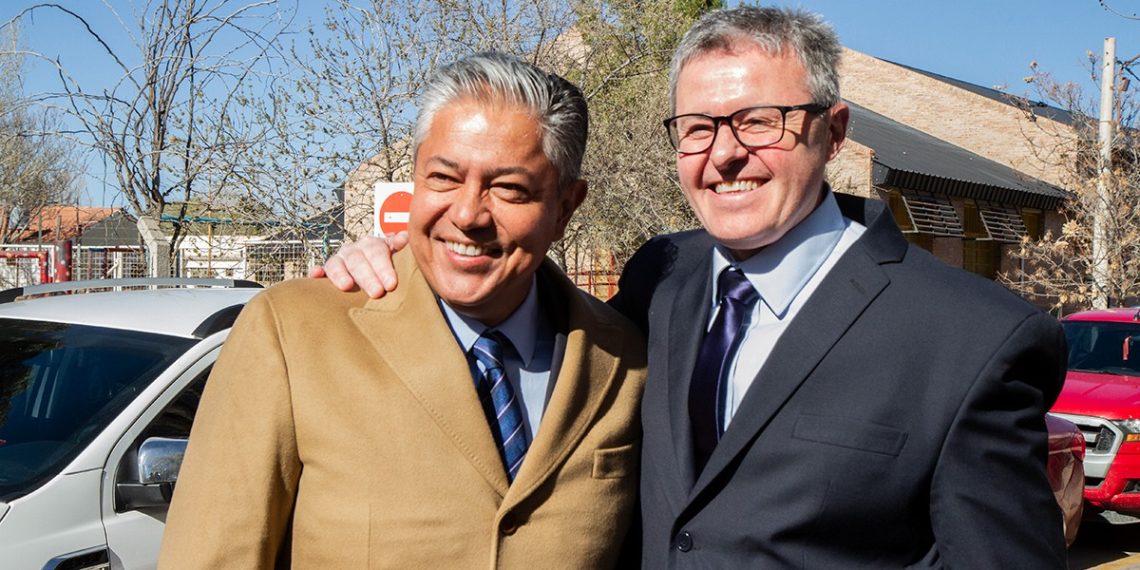 Rolando Figueroa confiará en Claudio Larraza para el crecimiento de Comunidad en la comarca