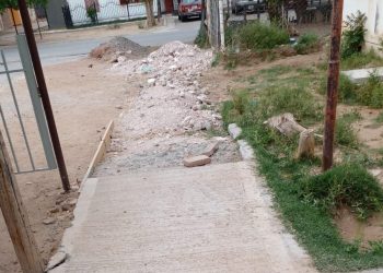 Vecinos de las ex500 Viviendas de Cutral co pidieron nueva reunión por las veredas