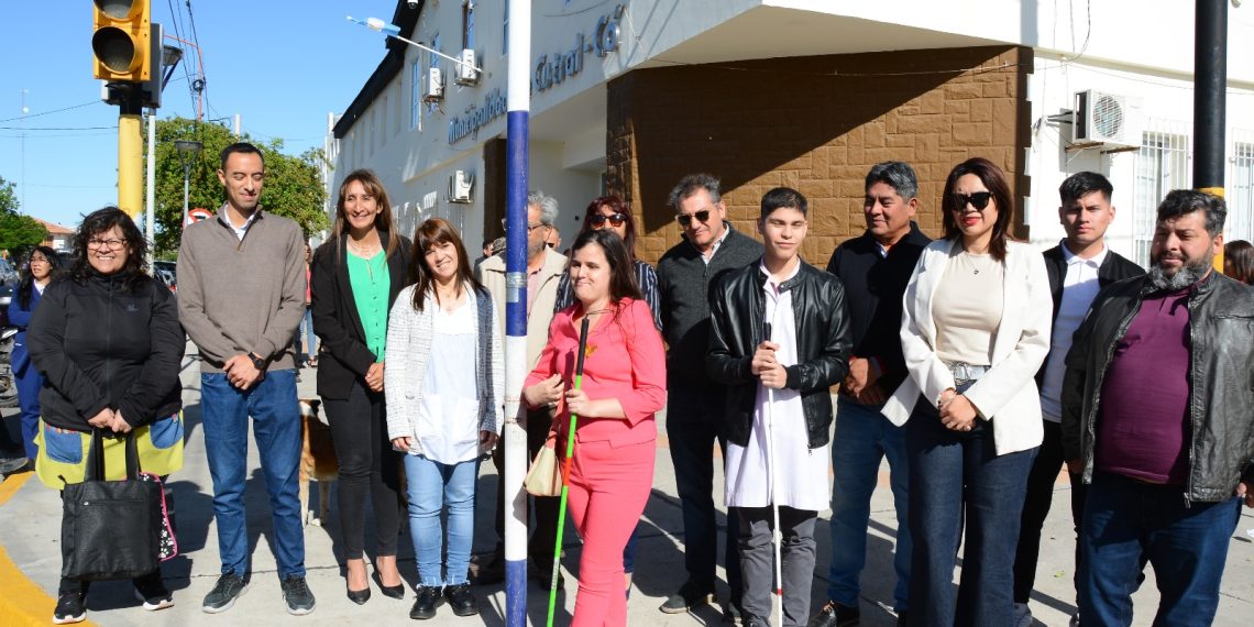 Cutral Co implementó cartelería en Braille para personas con discapacidad visual