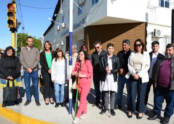 Cutral Co implementó cartelería en Braille para personas con discapacidad visual