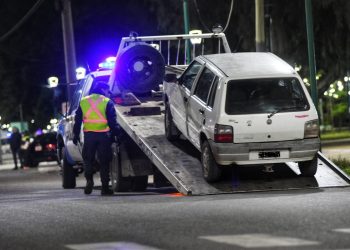 Secuestraron cinco autos después de un operativo de tránsito en Plaza Huincul
