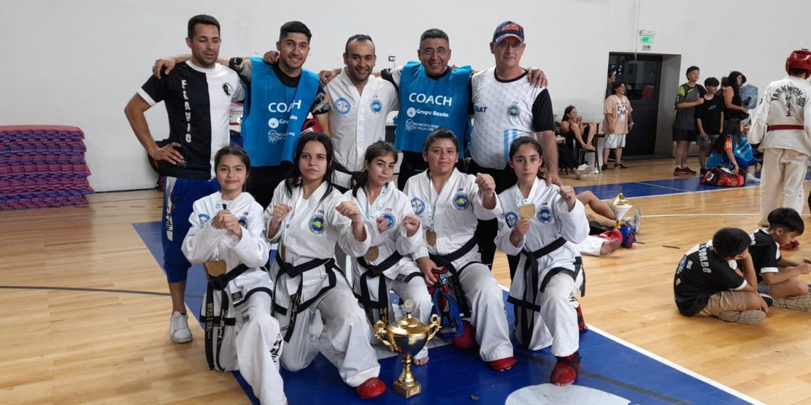 La Escuela de taekwondo ITF “Tiger” se adueñó de 22 medallas de oro en el campeonato nacional