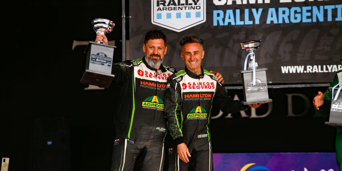Podio para Alejandro Cancio en el Rally de Villa Mercedes y llegará con chances al final