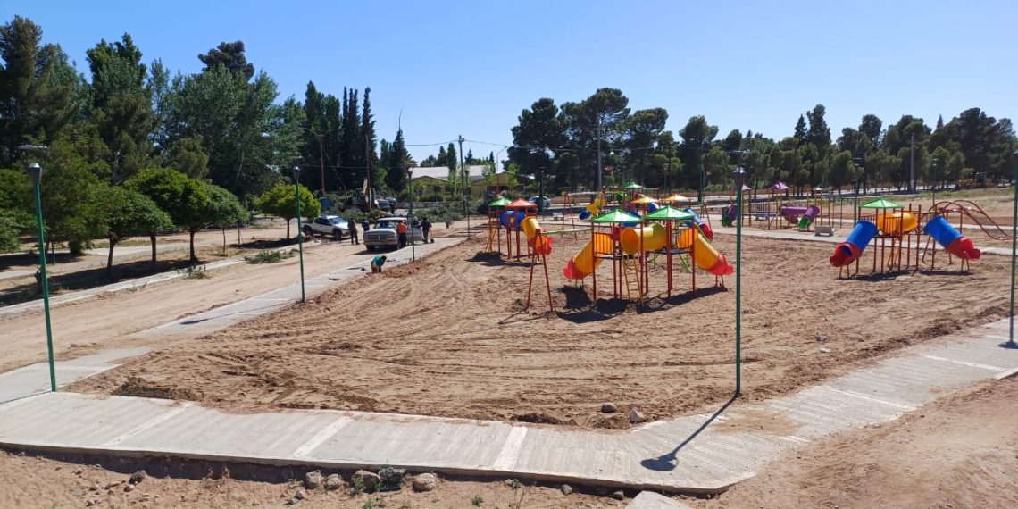 Plaza Huincul: el parque Ideatón estará listo en diciembre