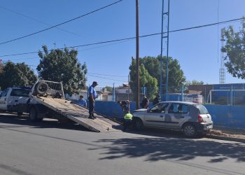 Cutral Co: chocó contra una farola