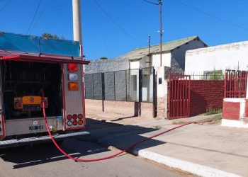 Controlaron incendio en barrio Central