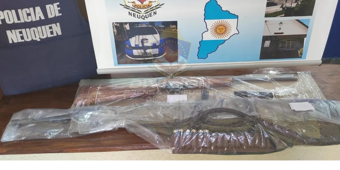 Secuestraron varias armas de fuego en Cutral Co