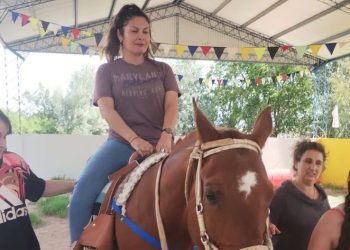Hubo capacitación sobre equinoterapia en Plaza Huincul
