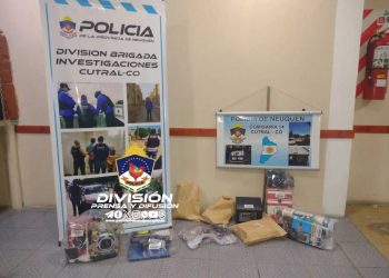 Recuperaron mercadería robada de un comercio céntrico de Cutral Co