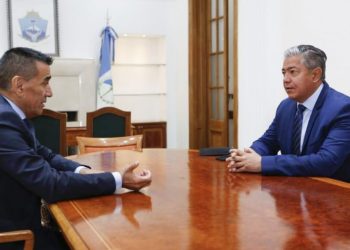 Por primera vez, el intendente Rioseco y el gobernador Figueroa, se reunieron en Neuquén