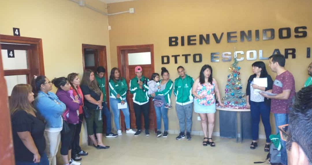 Auxiliares de servicio de Cutral Co y Plaza Huincul reclamaron por ítems no liquidados