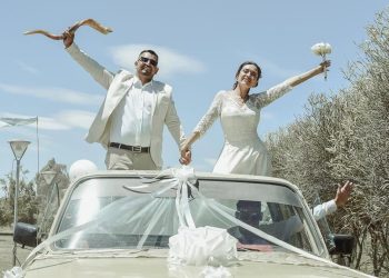 Momentos felices y fiesta en la familia Rioseco por un casamiento