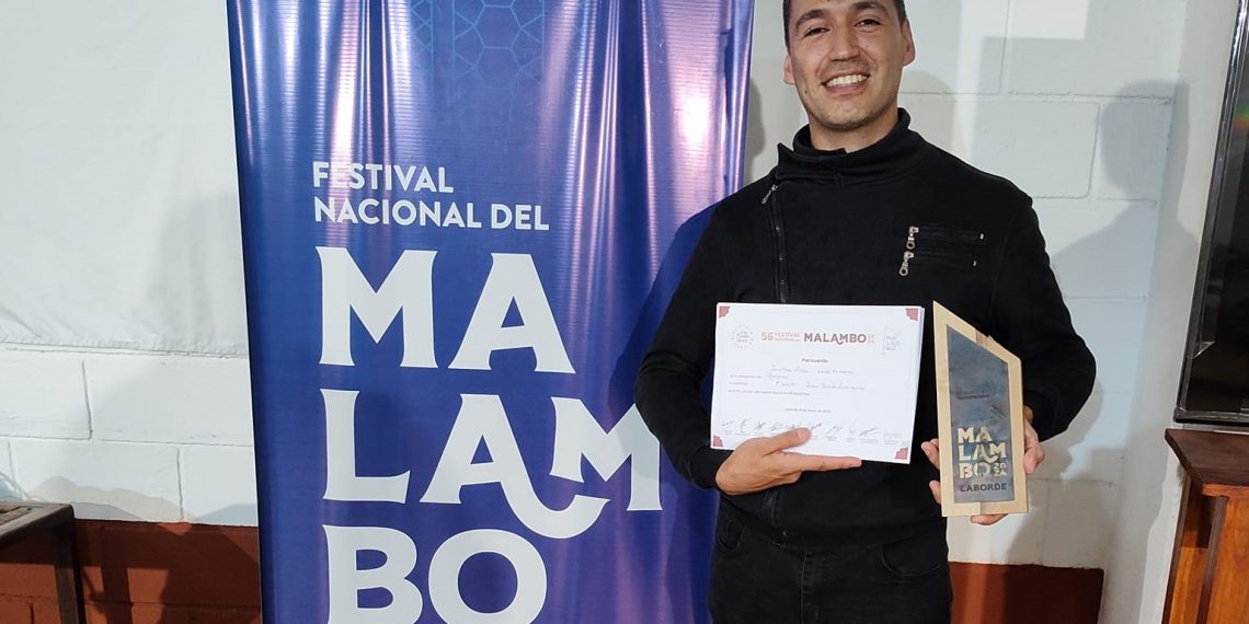 Jonatan Pelliza de Cutral Co, doble triunfo en el Festival Nacional del Malambo