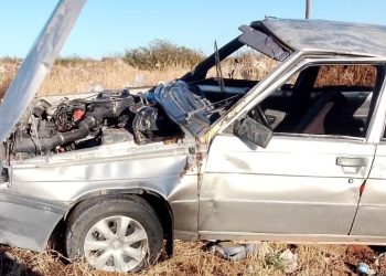 Hubo un accidente en la Ruta 17 cerca del Autódromo de Plaza Huincul