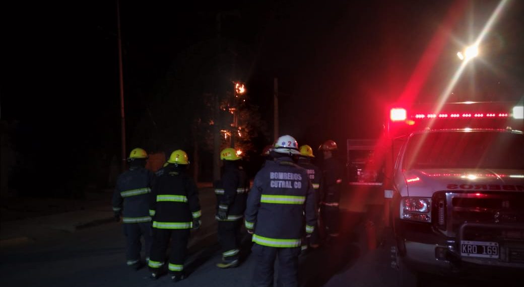 Cutral Co: Hubo un incendio en el barrio Belgrano (ex 450)