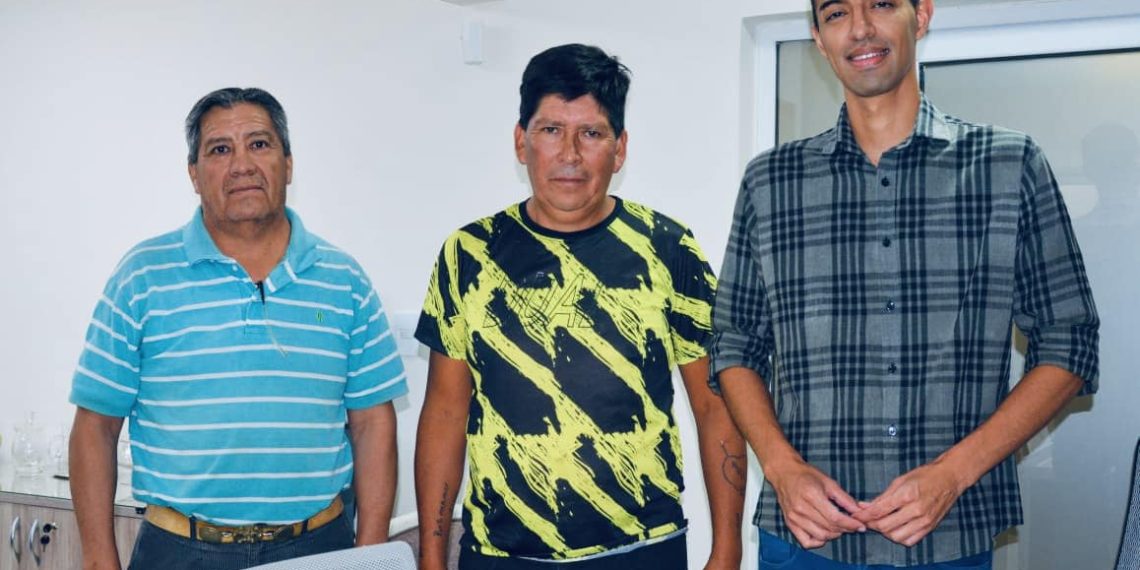 Cutral Co: Jesús San Martín recibió a vecinos del barrio Monte Hermoso