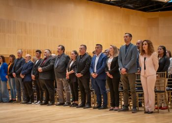 Rioseco encabezó la apertura del ciclo lectivo del Centro de Estudios Universitarios de Cutral Co