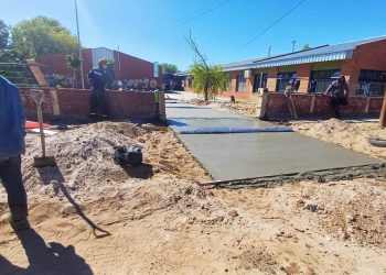 Municipio de Plaza Huincul hizo el mantenimiento de las escuelas