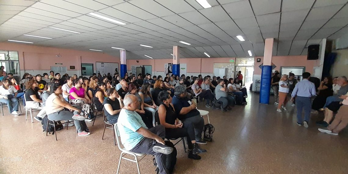 No hay fecha para reiniciar la obra de la EPET 1 y no iniciarán las clases virtuales