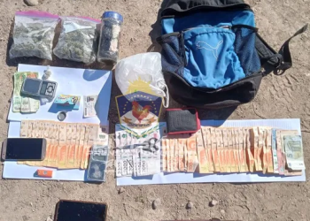 Picún Leufú: un hombre de 56 años tenía una mochila con droga