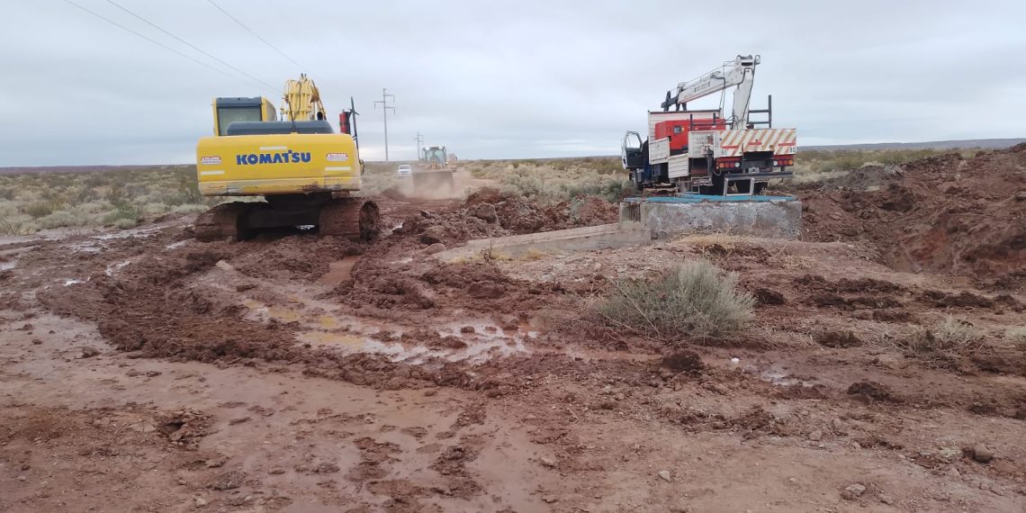 El EPAS finalizó la reparación del acueducto Los Barreales