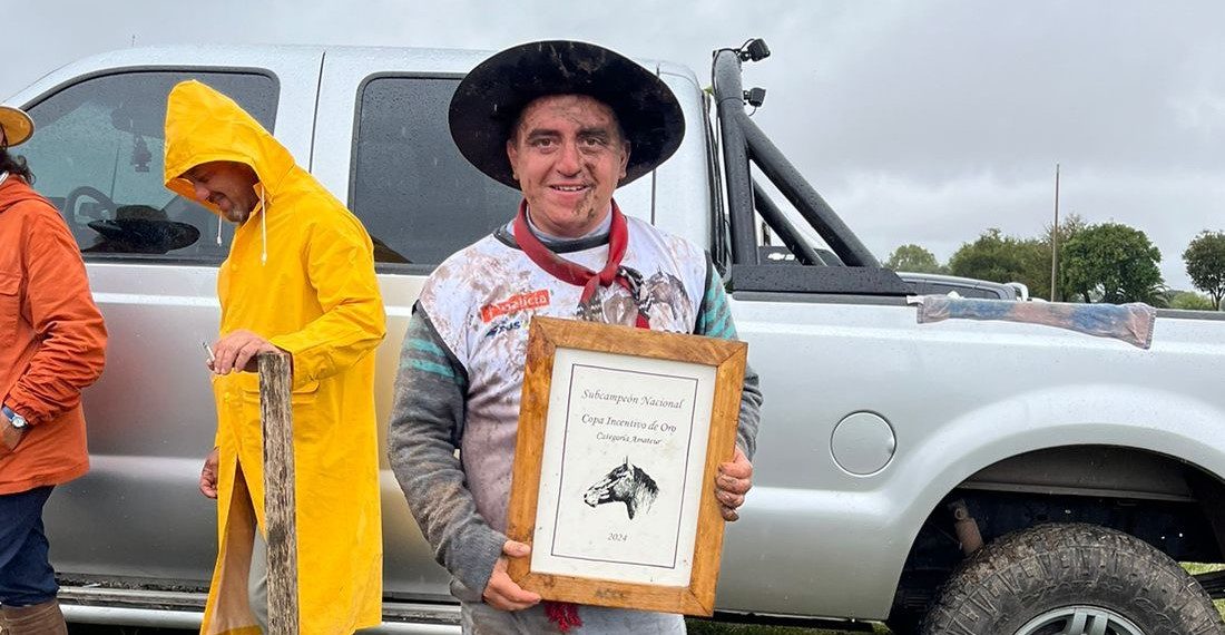 Gastón Albaiceta es subcampeón nacional de la Copa Incentivo de Oro