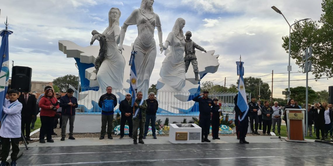 Cutral Co: homenajearon a los veteranos de Malvinas a 42 años de la guerra