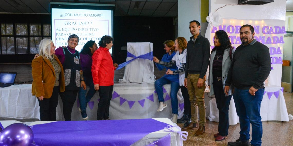 San Martín destacó el nuevo espacio recolector de leche materna en el IFD N° 1 de Cutral Co
