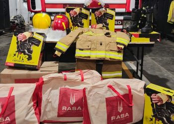 Bomberos de Plaza Huincul renovó el equipamiento de seguridad