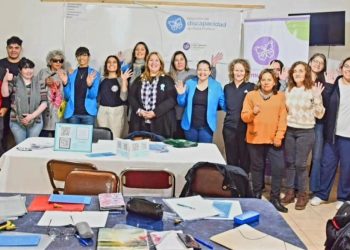Finalizó el primer curso de braille en Plaza Huincul