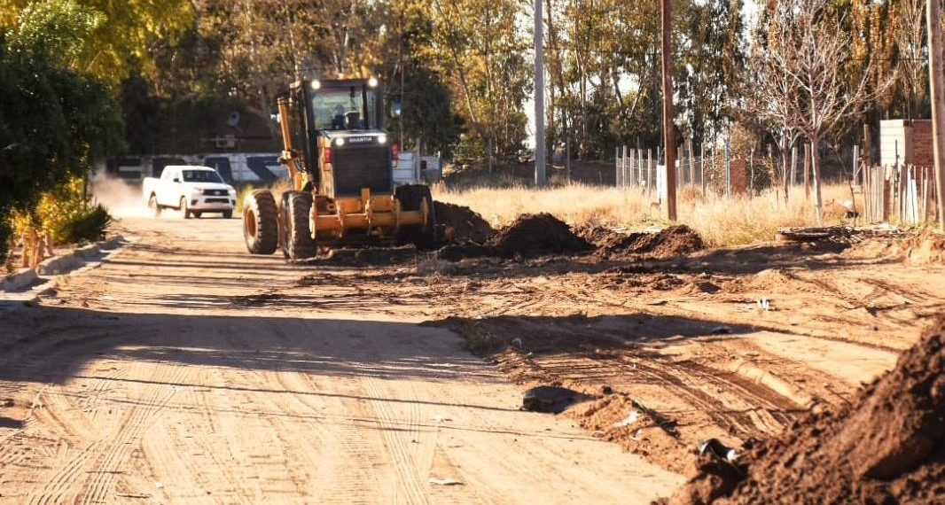 Piden precaución en Huincul al transitar por el barrio Otaño