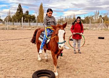Hubo capacitación en el Centro de Equinoterapia de Cutral Co
