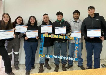 Estudiantes de la EPET N° 10 de Plaza Huincul concluyeron prácticas en El Pampeano