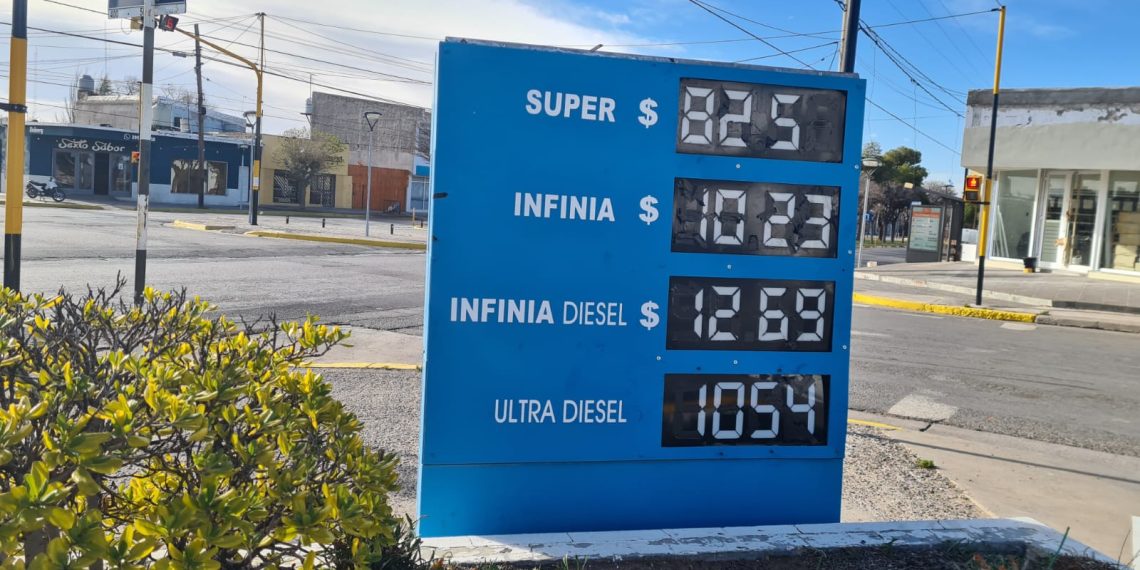 Cutral Co: ya se cobra el aumento de los combustibles por la tasa vial