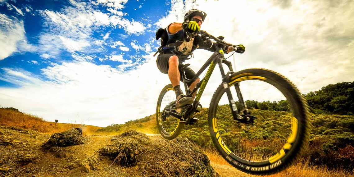 Mountain bike por el día del padre en Plaza Huincul