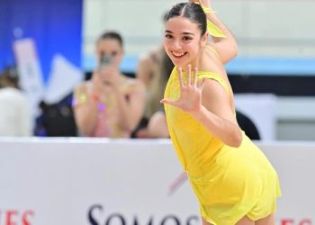 Emiliana Contreras es subcampeona nacional de patín