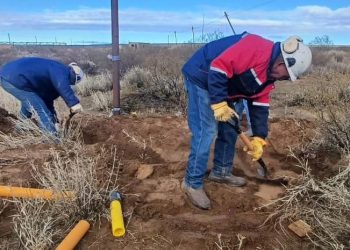 Avanzó la obra de gas en la Zona de Chacras de Plaza Huincul