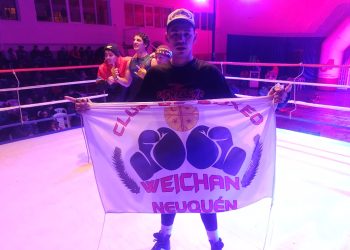 Franco Leon ganó su pelea en Chubut