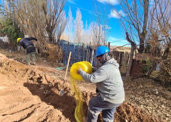 Cutral Co: Empezaron las obras de gas natural para 50 familias de Monte Hermoso