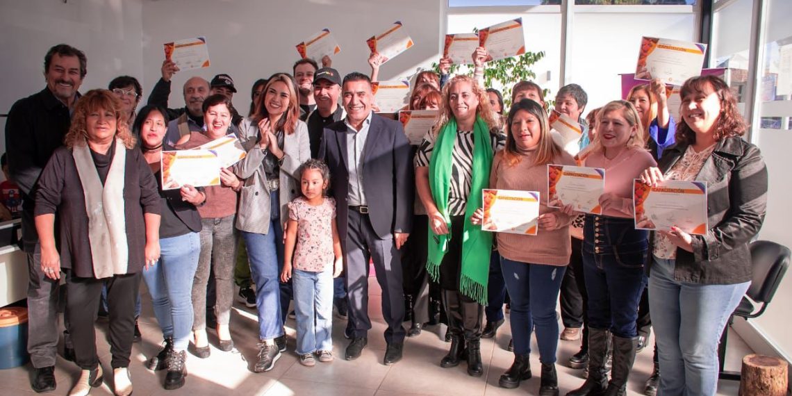 Finalizó el taller de panificación en Cutral Co
