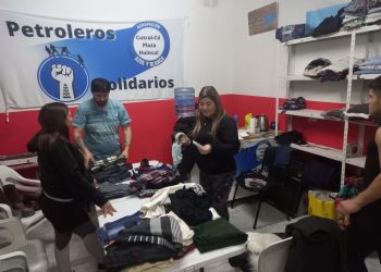 Petroleros Solidarios lanza colecta para familias necesitadas en Cutral Co y Plaza Huincul