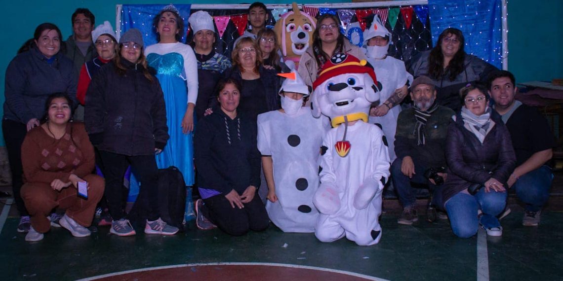 Fue un éxito el Recreo de Invierno del barrio Unión de Cutral Co