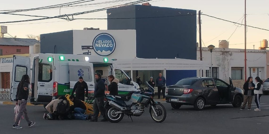 Hubo un choque en Cutral Co